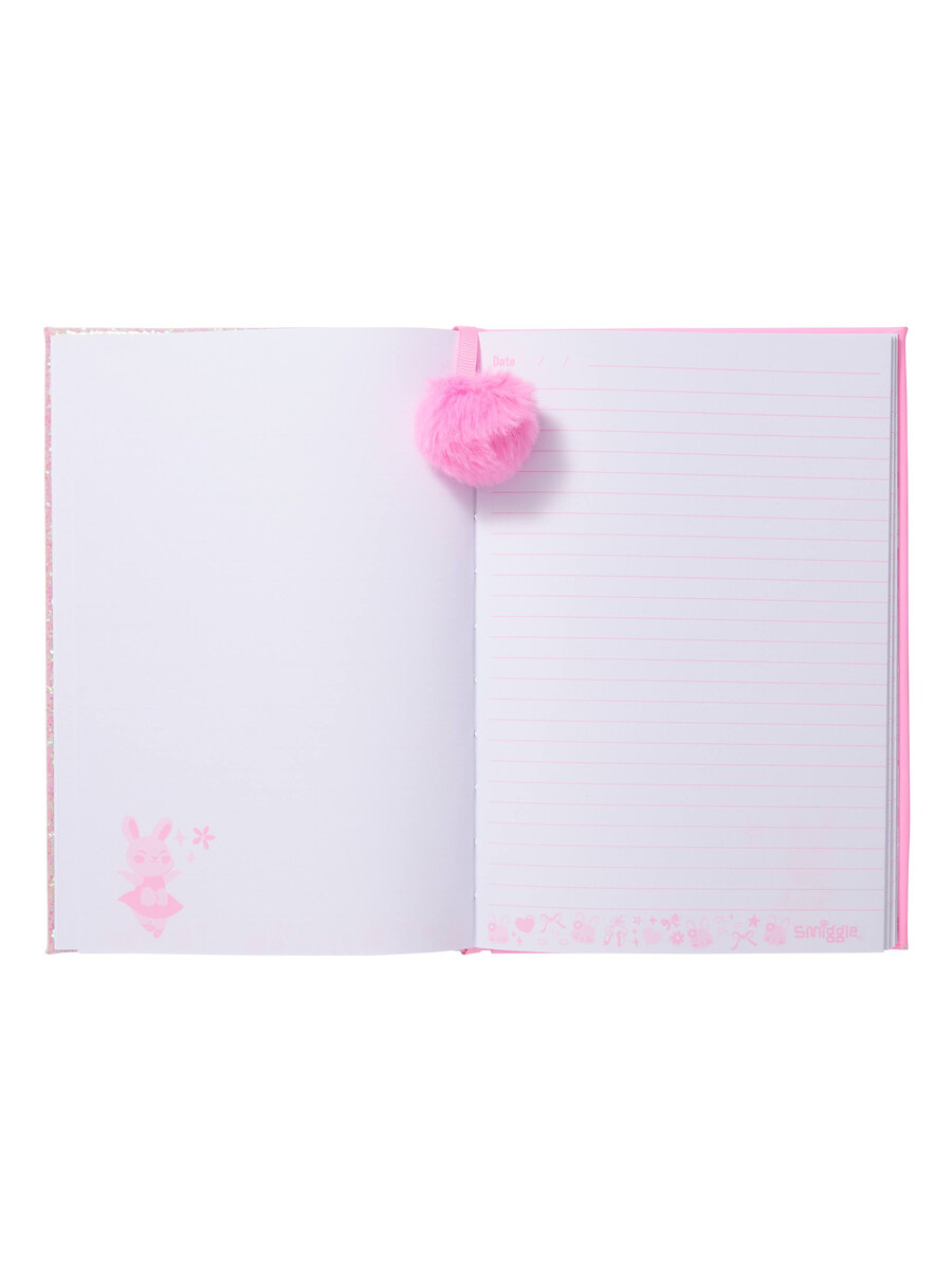cuaderno a5 de fantasía de lentejuelas
