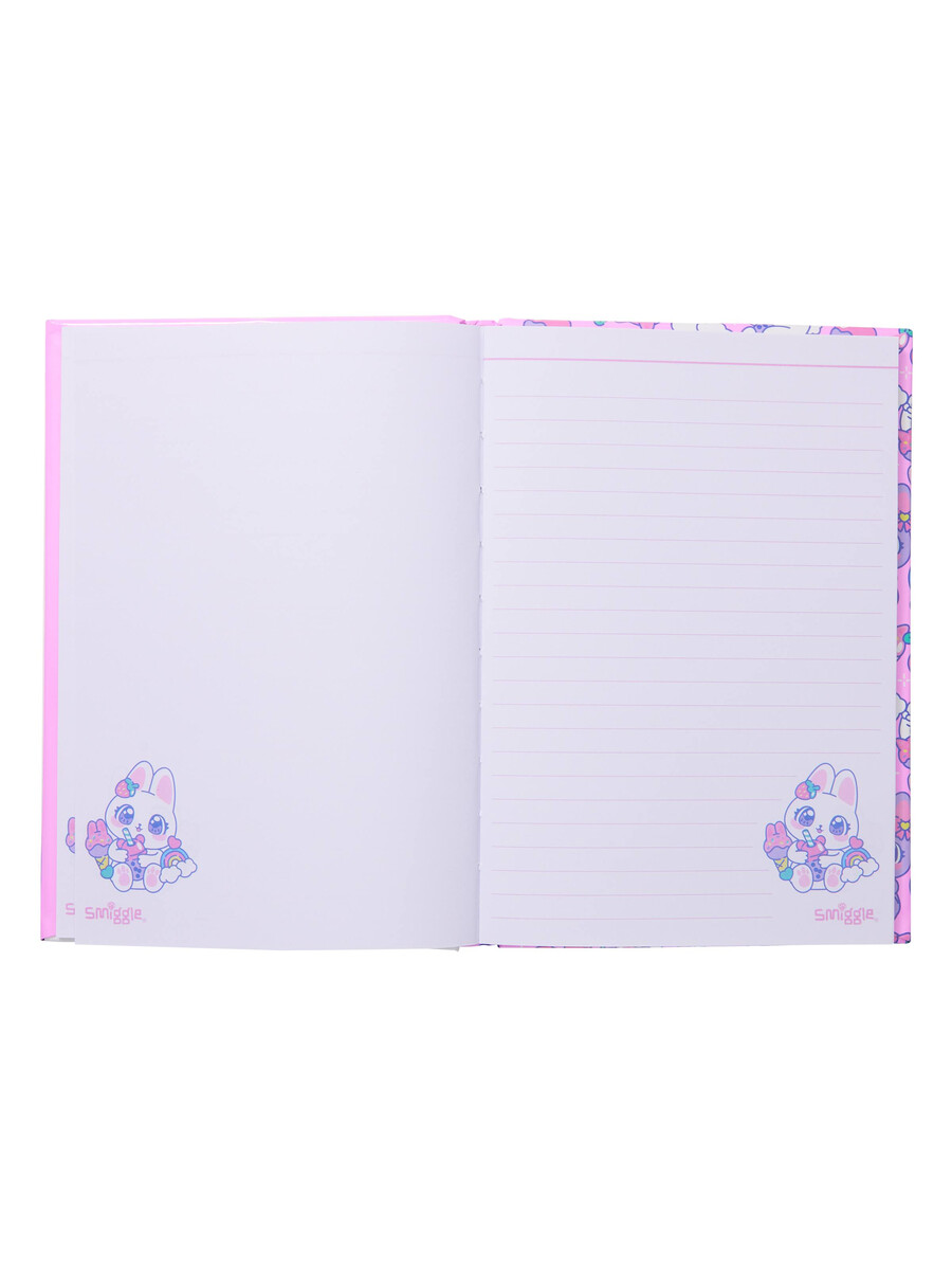 cuaderno de ojos brillantes