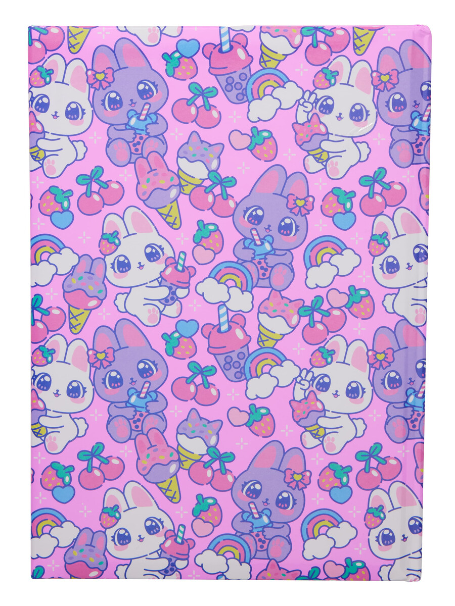 cuaderno de ojos brillantes