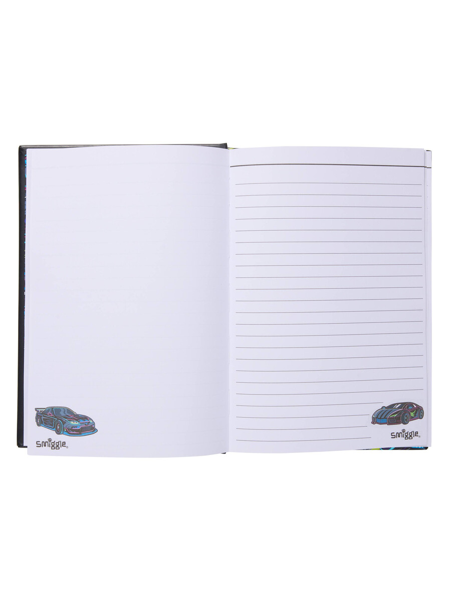 cuaderno de ojos brillantes