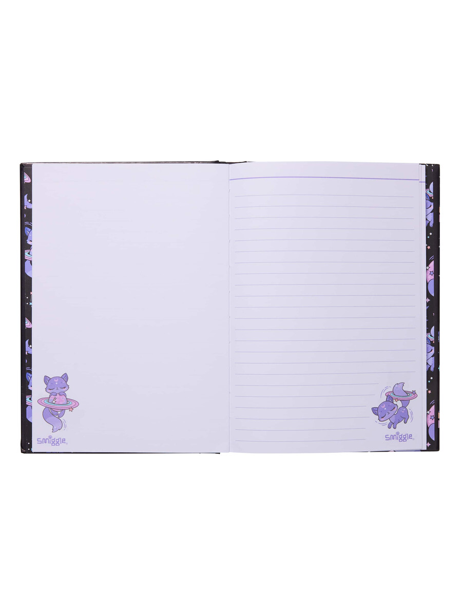 cuaderno de ojos brillantes
