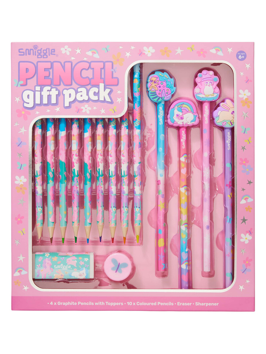 paquete de regalo de lápices
