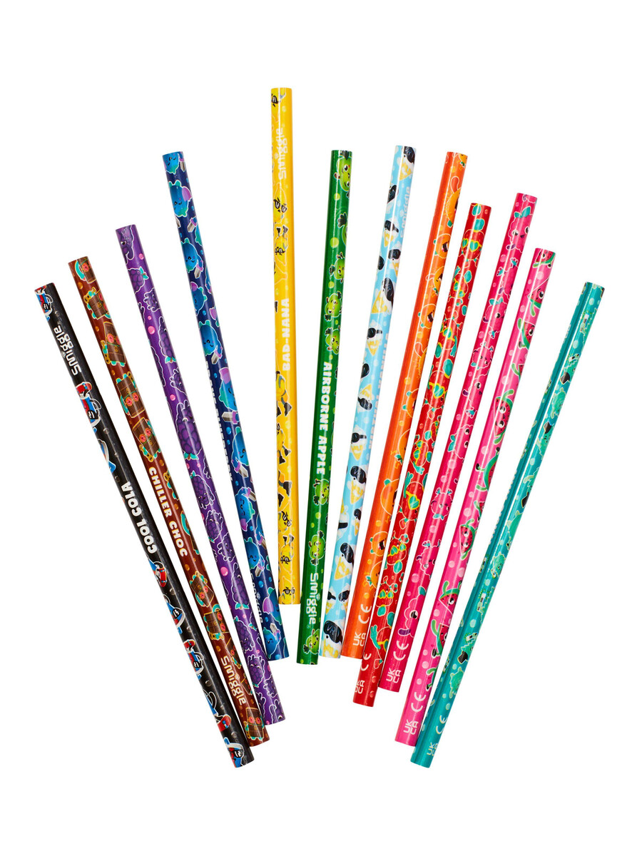 paquete de 12 lápices de colores perfumados