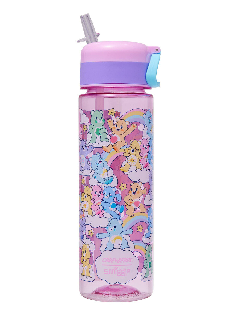 botella de plástico abatible care bears de 650 ml