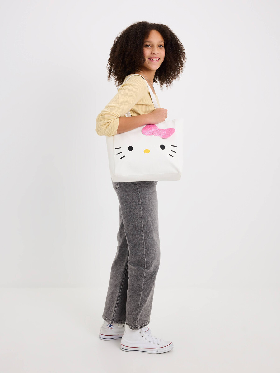 bolso tote de hombro hello kitty