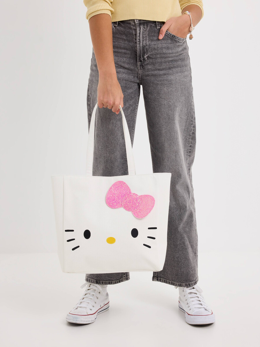 bolso tote de hombro hello kitty