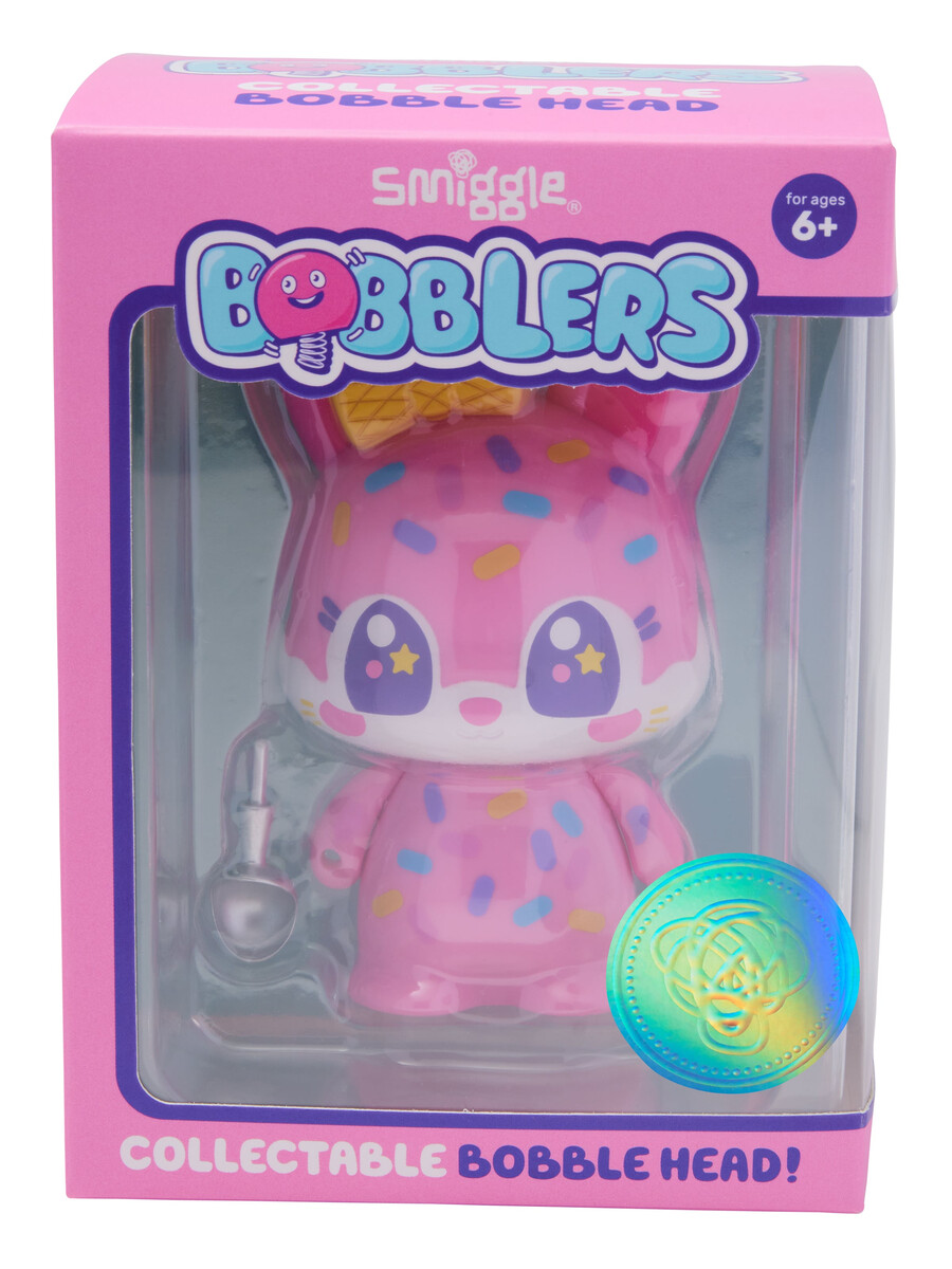 figura coleccionable smiggle bobblers