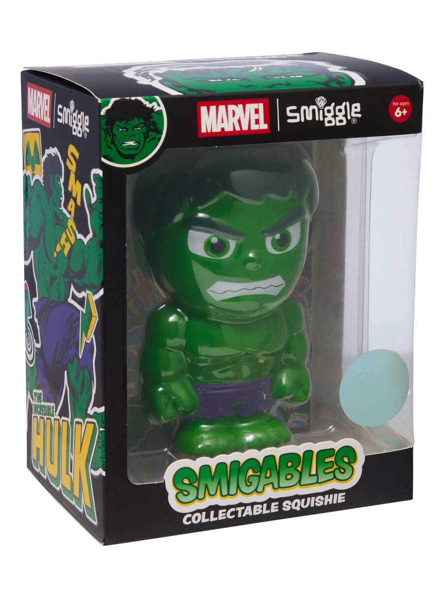 coleccionable blandito de marvel smigables