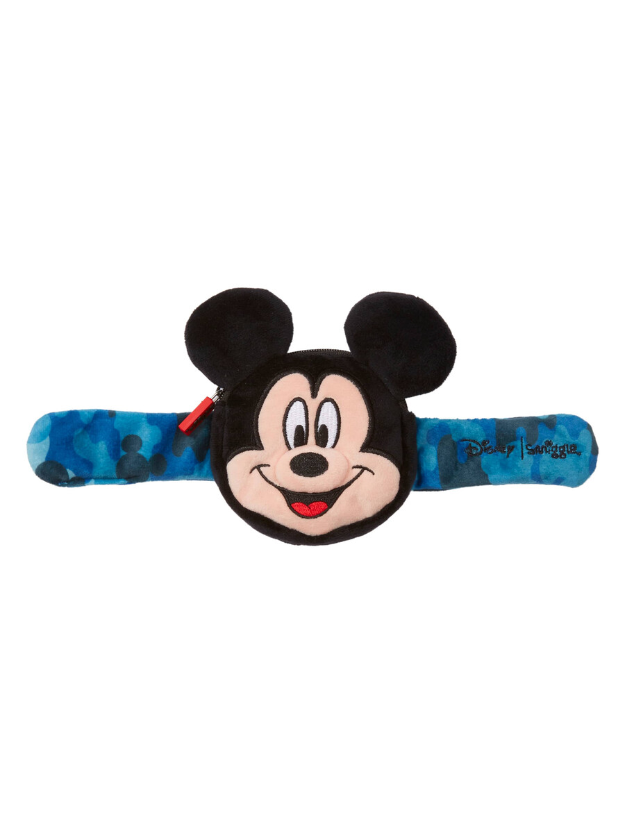 diadema de peluche de mickey mouse con monedero