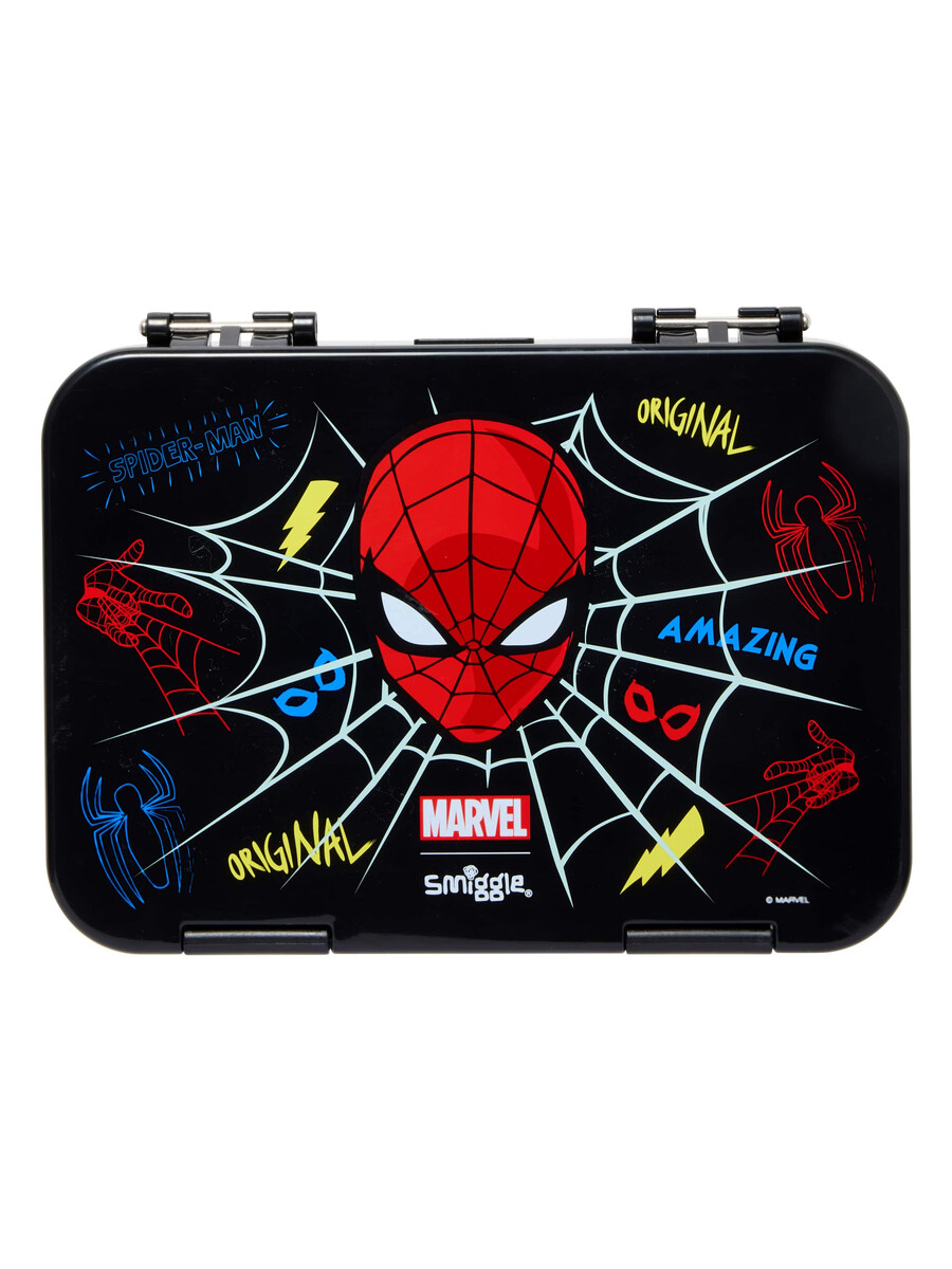 fiambrera bento mediana de spider-man