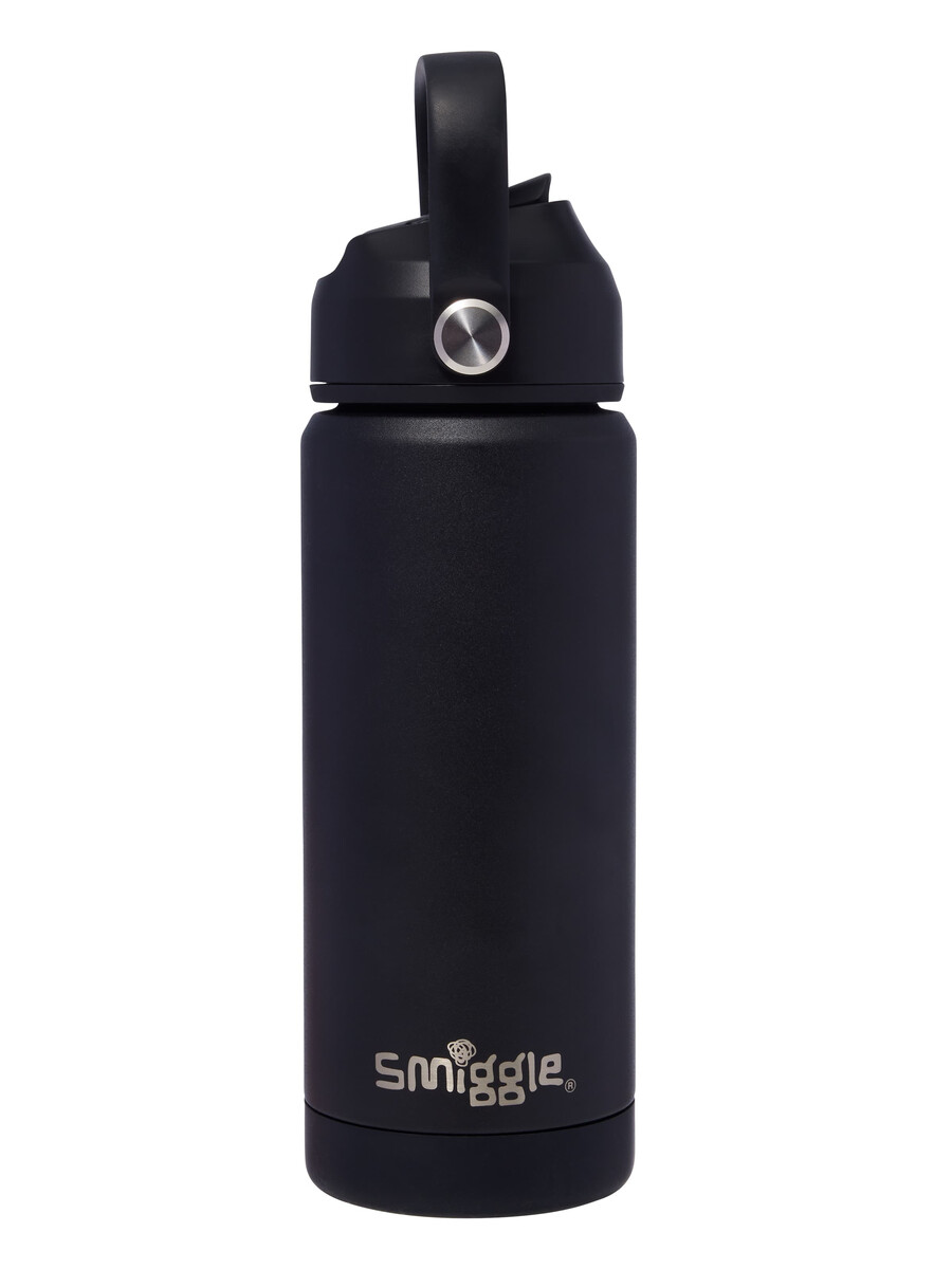 botella de acero inoxidable aislada squiggle de 550 ml
