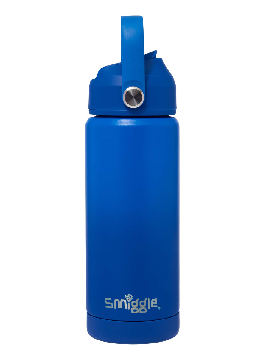 botella de acero inoxidable aislada squiggle de 550 ml