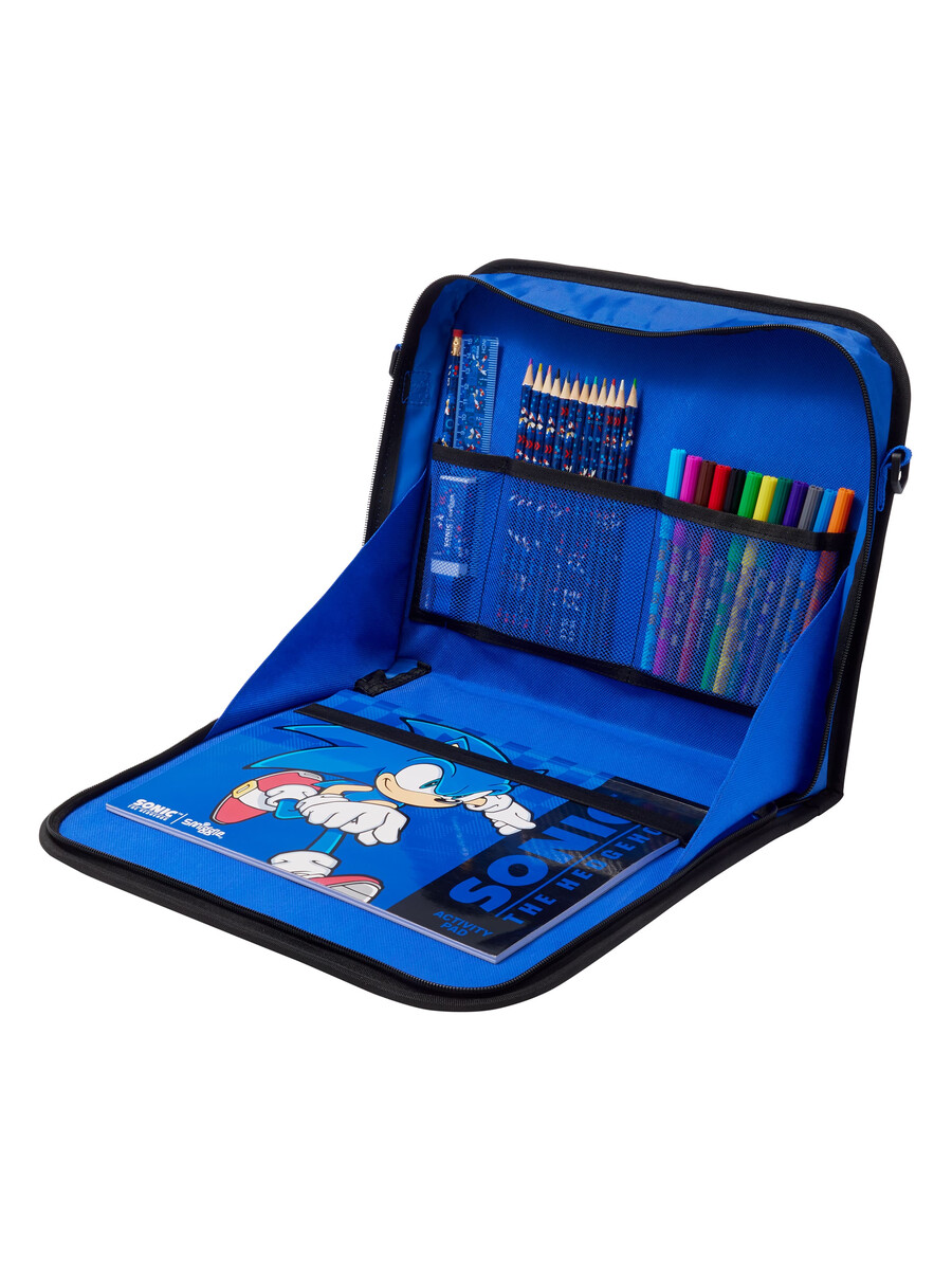 estudio para colorear portátil de sonic el erizo