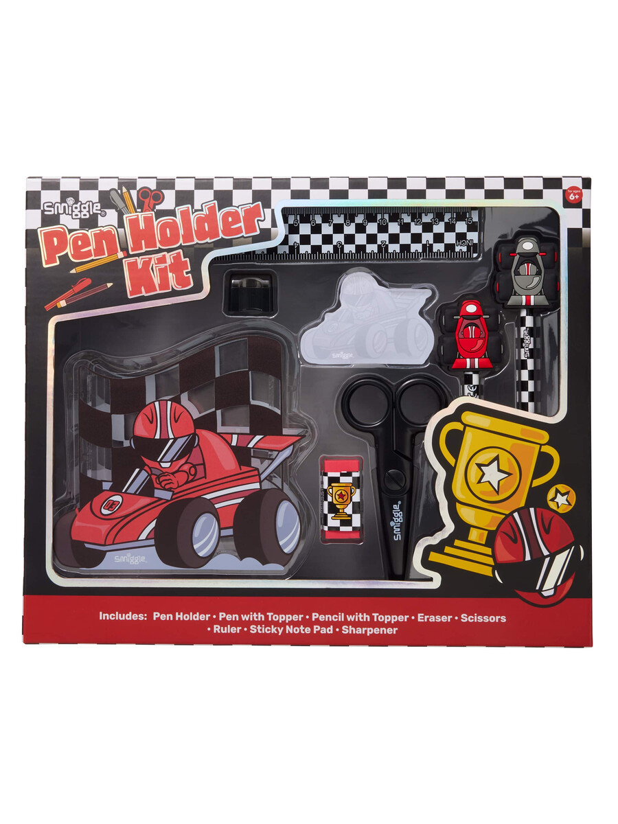paquete de regalo de papelería con portalápices mágico