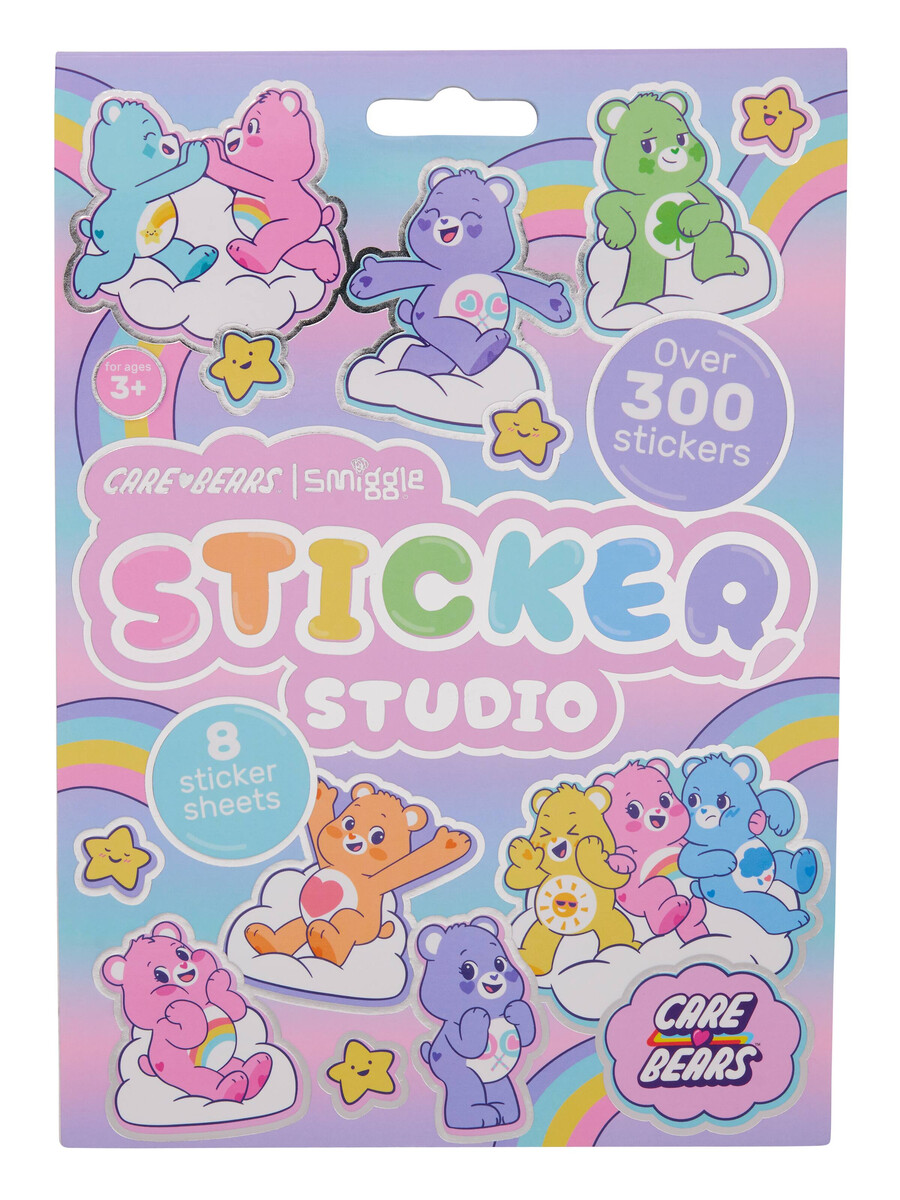 libro de pegatinas del estudio de los ositos cariñositos