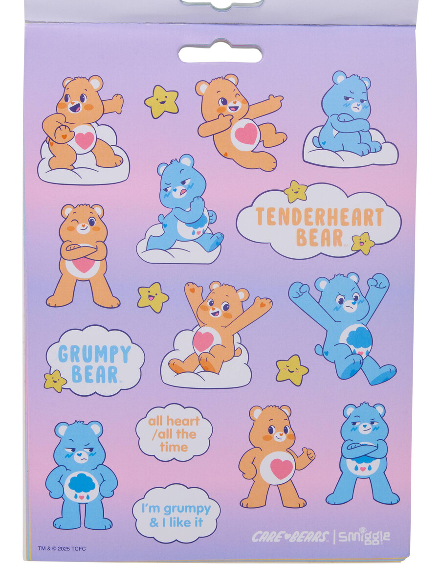 libro de pegatinas del estudio de los ositos cariñositos