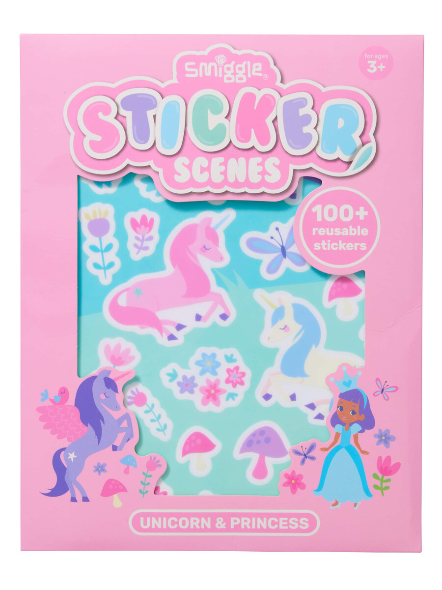 libro de pegatinas de escenas de juego