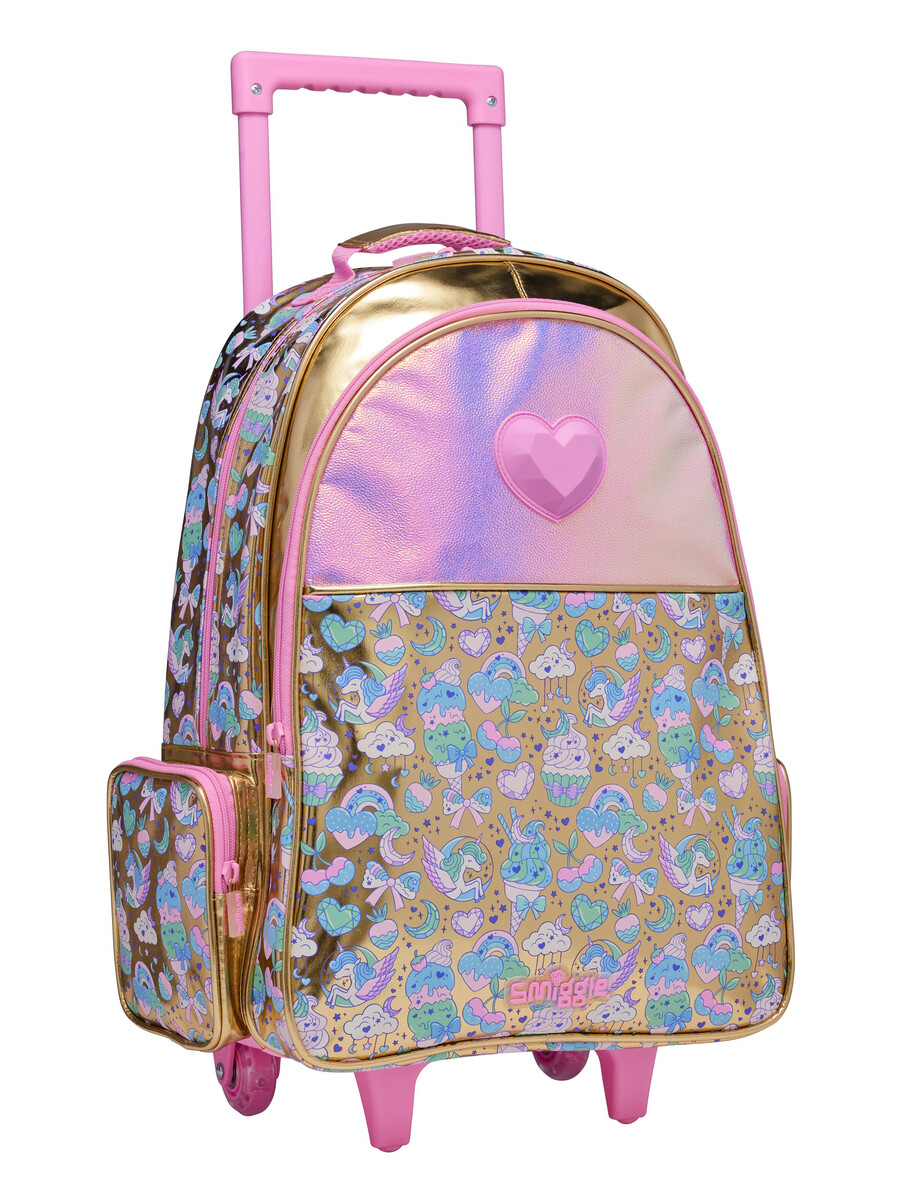 mochila con ruedas luminosas radiant