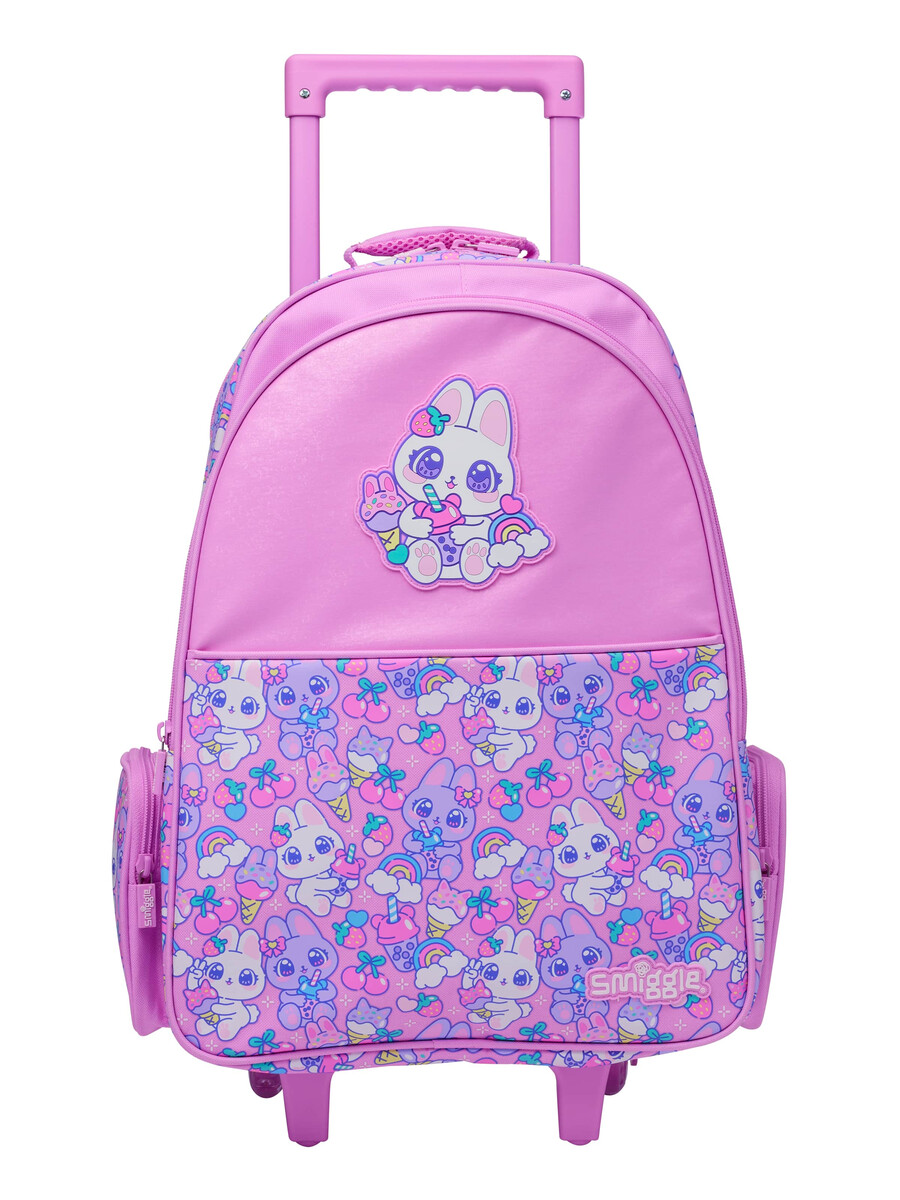 mochila con ruedas luminosas bright eyes