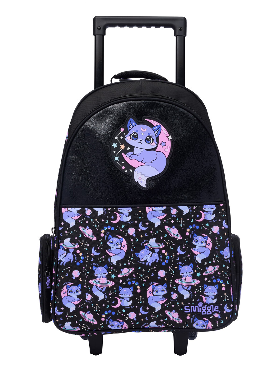 mochila con ruedas luminosas bright eyes