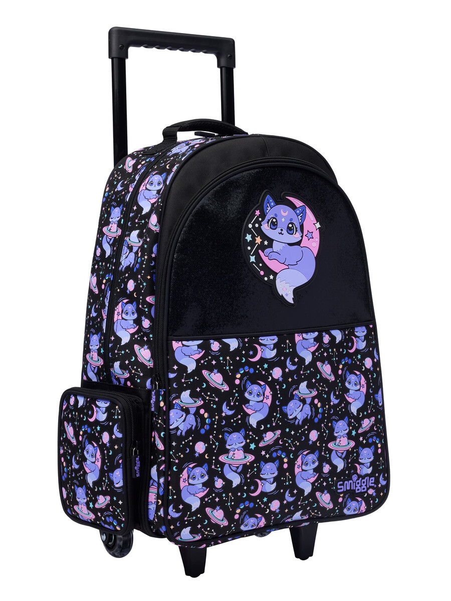 mochila con ruedas luminosas bright eyes