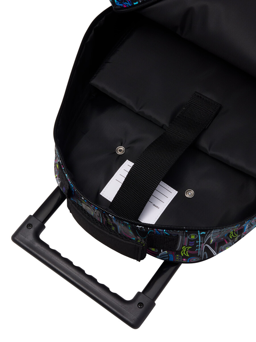 mochila con ruedas luminosas bright eyes